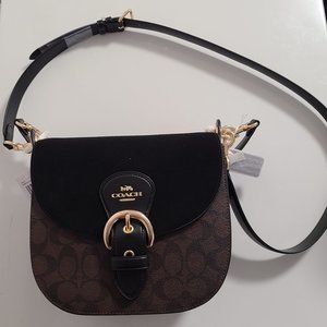 *Brand new with tags* Coach Kleo shoulder bag signature canvas